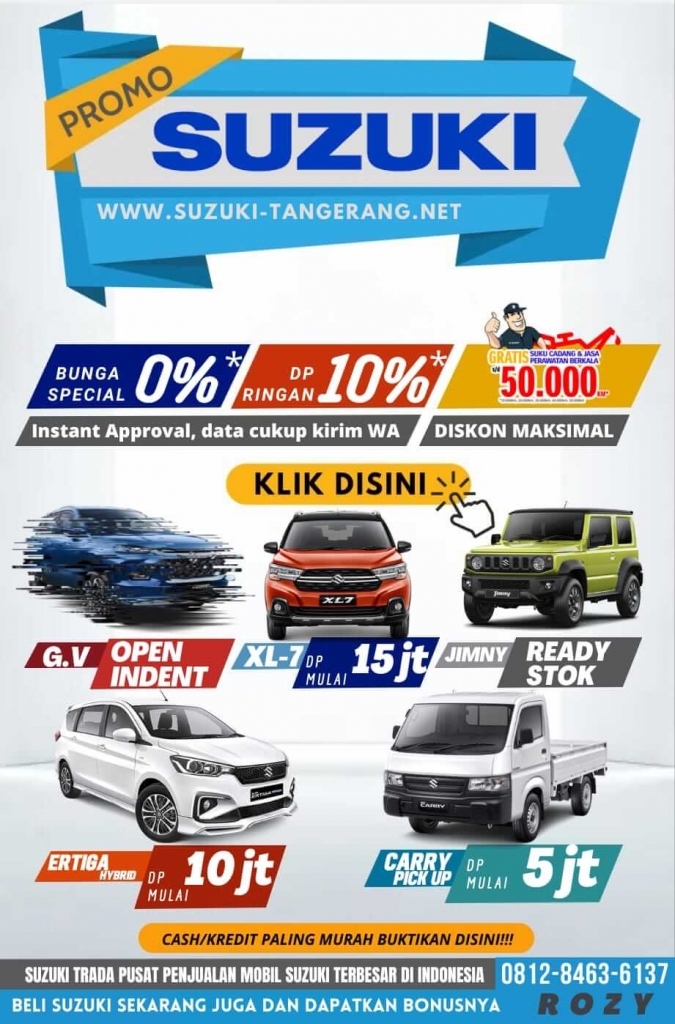Promo Suzuki Tangerang Awal Tahun